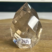 Image 1 of Smoky Quartz Faceted Flame (24A)