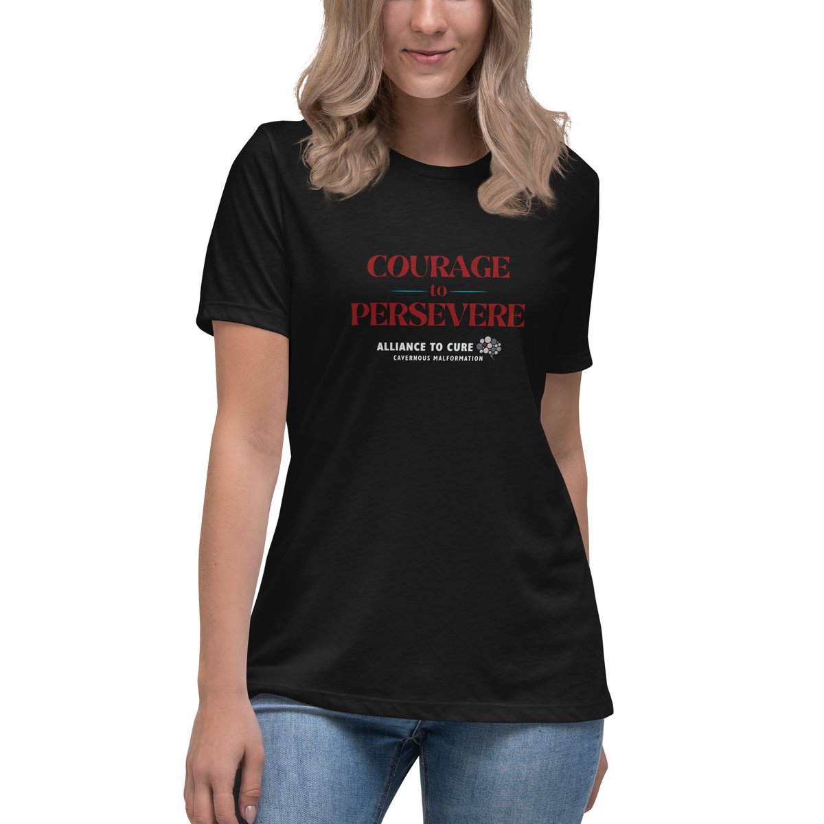 Image of Courage to Persevere Women's Relaxed T-Shirt