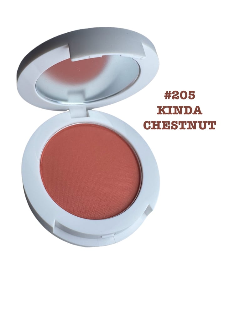 Image of KINDA CHESTNUT #205 - POWDER BLUSH 