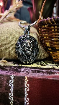 Image 7 of 👑The Armored Kingdom Eternal Lion of Valor Necklace
