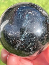 Image 4 of Astrophyllite Sphere #1828