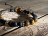 Bracelet Homme | Oeil de Tigre & pierre de lave