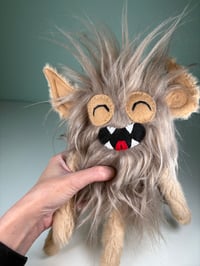 Image 2 of Very Happy Weighted Monster  - Tan Brown