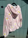 Sustainable Pink Daisy Jacket 