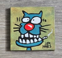 Image 1 of Spe 4 2.5x2.5 Inch Original Painting by Joey Mars 