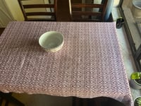 Image 2 of Maltese Cross 100% Cotton Handwoven table cloth