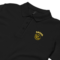 Image 1 of Women’s Yellow OGTCH Dual Logo Pique Polo Shirt