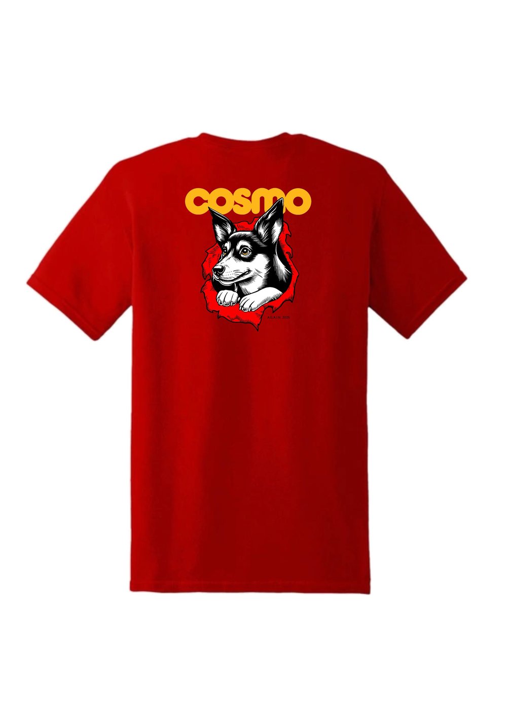 T-Shirt "Cosmo Ripper" (red)