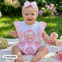 Teddy bear short set 