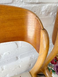 Image 7 of Chaise Traîneau Baumann fleurs