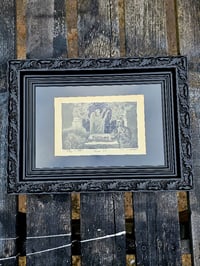 Image 3 of STATEMENT  - Antique engraving “The Game WON” with real preserved web
