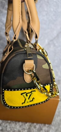 Image 4 of Yellow camo mini with visor