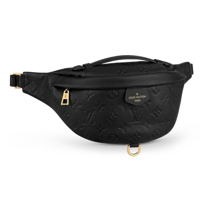 Image 1 of BLACK EMREINTE WAIST BAG/ FANNY