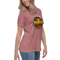 Image 13 of Women's Relaxed T-Shirt,  Hunter Emblem T-Shirt | Hunting Outdoor Graphic Tee