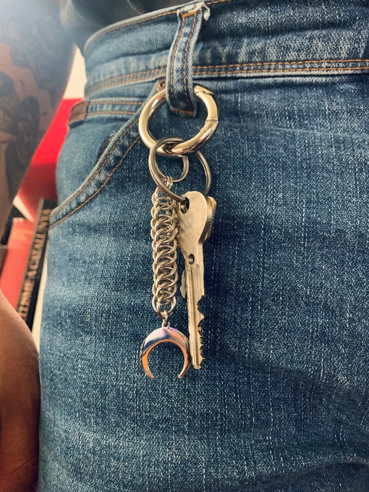 Image of Crescent Key Chain