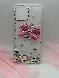 Image 1 of Rhinestone Bow Case 🎀🫧