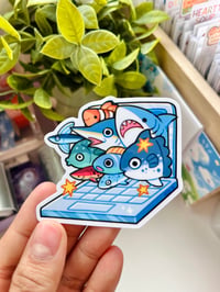 Image 2 of Diecut Sticker - Fishtop