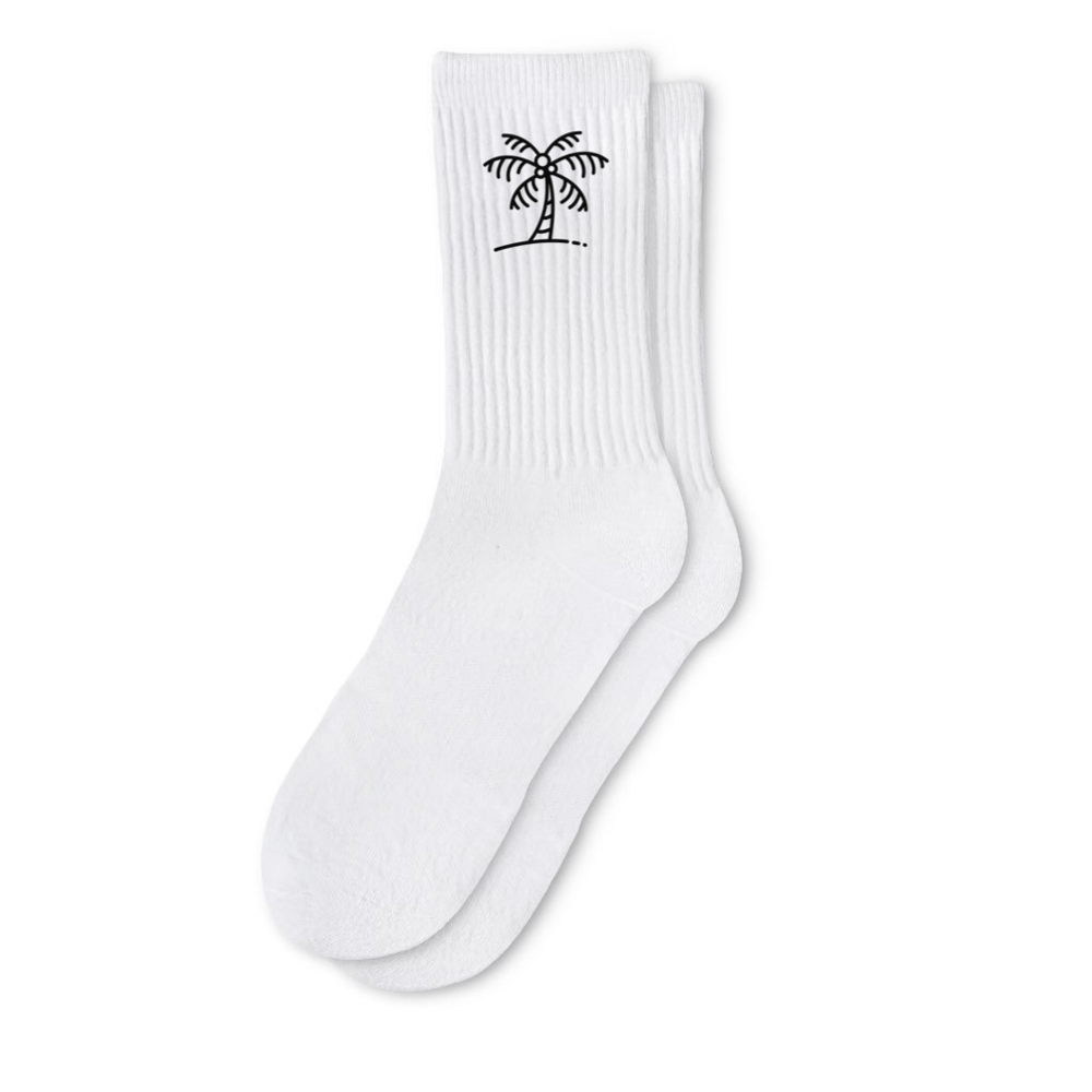 “ANIVERSARIO” SOCKS BLACK / WHITE