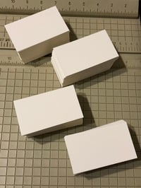 Image 1 of 400 Business Cards ~ 2 inch x 3.5 inch ~ 140 lb Fabriano 1264 Watercolor Paper