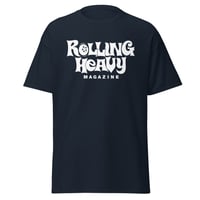 Image 2 of ROLLING HEAVY MAGAZINE ( Classic  ) LOGO SHIRT 