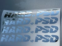 Image 2 of 8'' HARD.PSD STICKER
