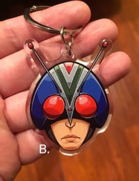 Image 3 of Kamen rider& Ultraman keychain