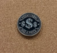 Everything Has A Price (black & silver)