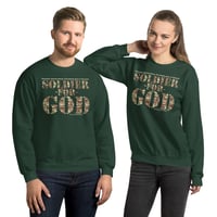 Image 7 of Soldier For God Dark Unisex Sweatshirt