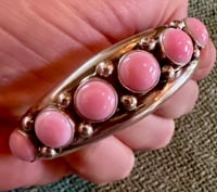 Image 2 of Pink conch stacker cuff 