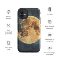 Image 3 of Celestial Moon Astrological Tough Case for iPhone®