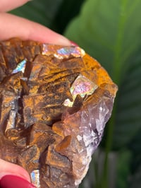 Image 12 of NATURAL RAINBOW IRIDESCENT CUBIC FLUORITE -CHINA- F
