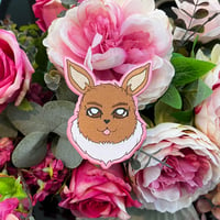 Image 1 of V.2. Eevee 100% embroidery patch, 4 inch