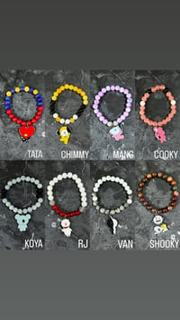 Image 1 of BT21 Theme Bracelets 