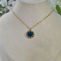 Blue Gemstone Necklace