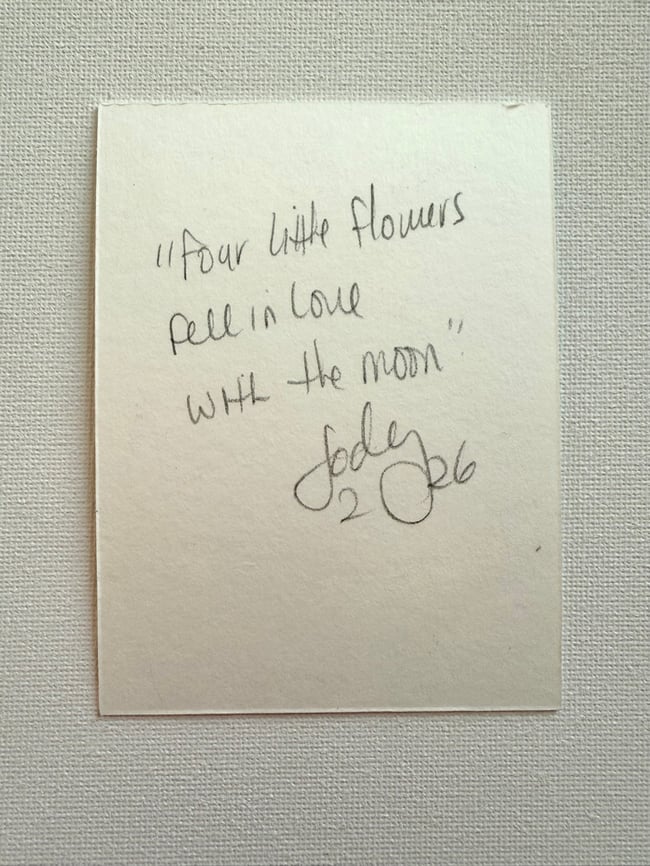 Moonlight Bliss. Original mini painting