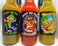 3 Bottle Hot Sauce Pack