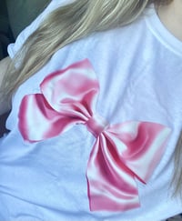 Image 3 of White Bow T Shirt 