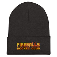 Image 3 of Fireballs Hockey Club Cuffed Beanie