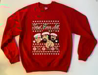 Image 4 of Christmas Sweatshirts! Green or Red! (Small - 5XL!) Limited Sizes 