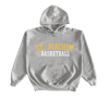 #052 St Joachim Basketball 3 - Heather Grey Hoodie