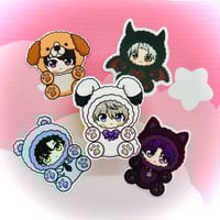 Image 3 of Lads plushy chib stickers 