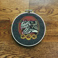 Image 2 of Pharaohs Horses Wall Hanging