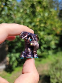 Image 8 of Matalic Magenta Baby Elephant Pendant