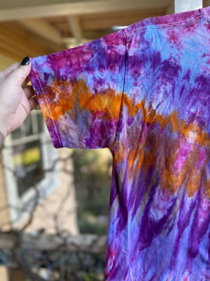 Image of MEDIUM Mom I'm Scared Come Pick Me Up Tie Dye Shirt 2