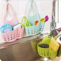 Image 3 of Kitchen Sink Holder Hanging Drain Basket Adjustable Soap Sponge Shelf Organiser Bathroom Faucet Hold