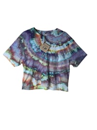 Image 2 of S Crop Tee in Alchemy Agate Ice Dye