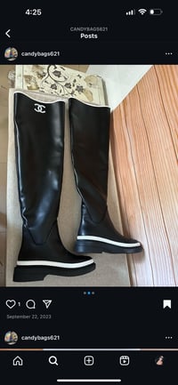 Image 4 of PANDA TAIL KNEE BOOTS