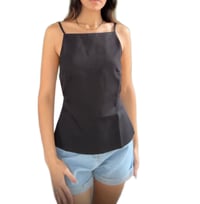 Image 3 of Open Back Black Top