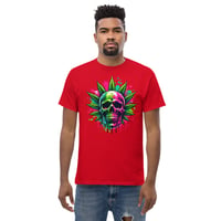 Image 25 of Weed skull 2 Unisex classic tee