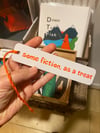 “Fiction as a Treat” bookmark